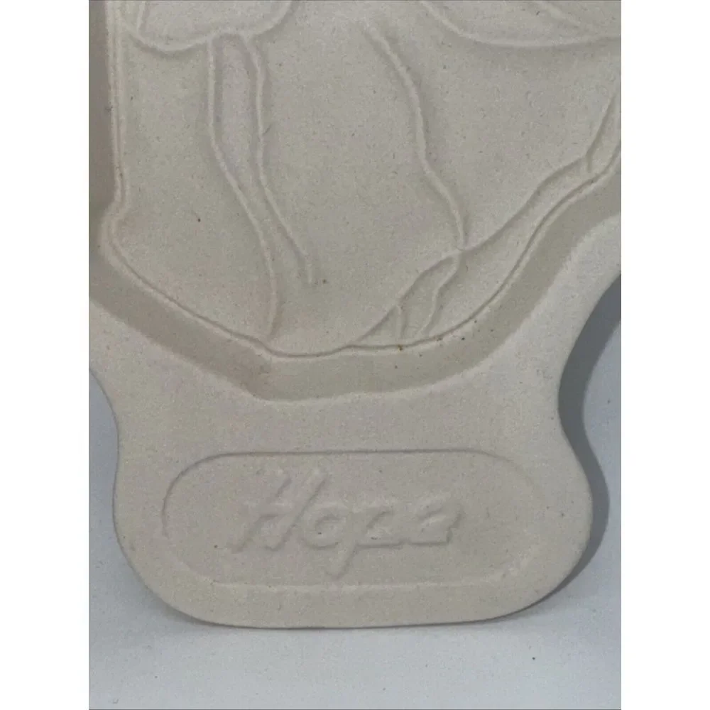 1994 LONGABERGER POTTERY ANGEL SERIES HOPE COOKIE MOLD NEW NO BOX BAKING‎ DECOR
